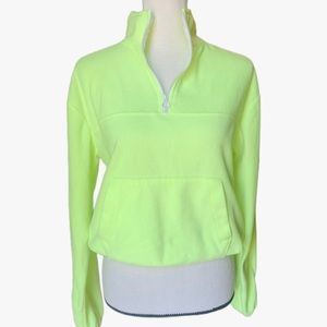 LOUNGE LIFE Mid-Zip Sweatshirt by SO
